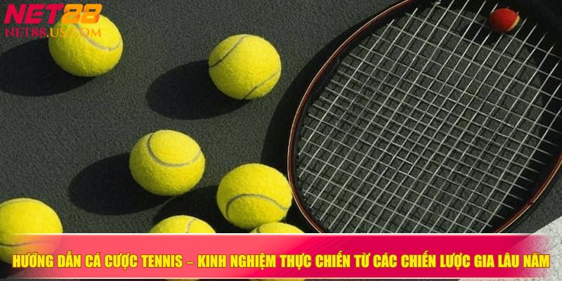 Hướng dẫn cá cược tennis - Kinh nghiệm thực chiến từ các chiến lược gia lâu năm