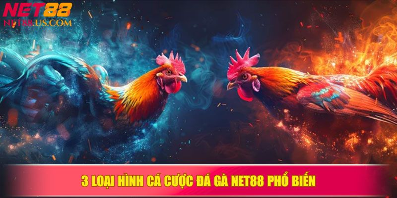 Khám phá 3 loại cá cược đá gà NET88 phổ biến hiện nay